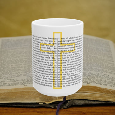 Psalm 22 Full Text - 15oz Coffee Mug